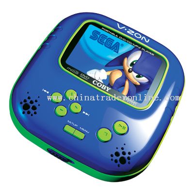 3.5 TFT PORTABLE DVD/CD/MP3 PLAYER WITH BUILT-IN SEGA GAMES from China